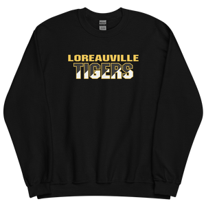Loreauville Tigers Design on Black Apparel
