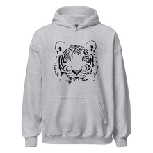 Load image into Gallery viewer, Tiger Head Graphic | Gray Apparel
